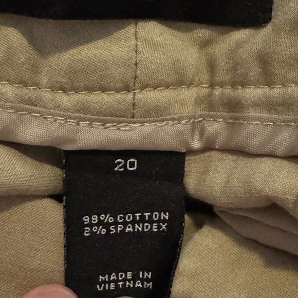 Lane Bryant Khaki Capri Pants - Picture 4 of 4